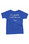 Child/Teen - T-Shirt - Royal Blue - White